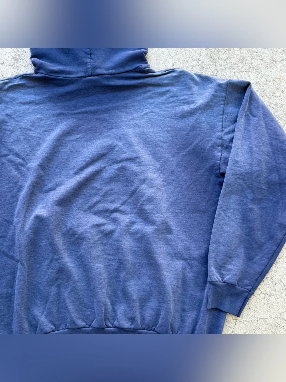 Vintage 90’s Distressed US BERKELEY Hane Navy Blue Hoodie